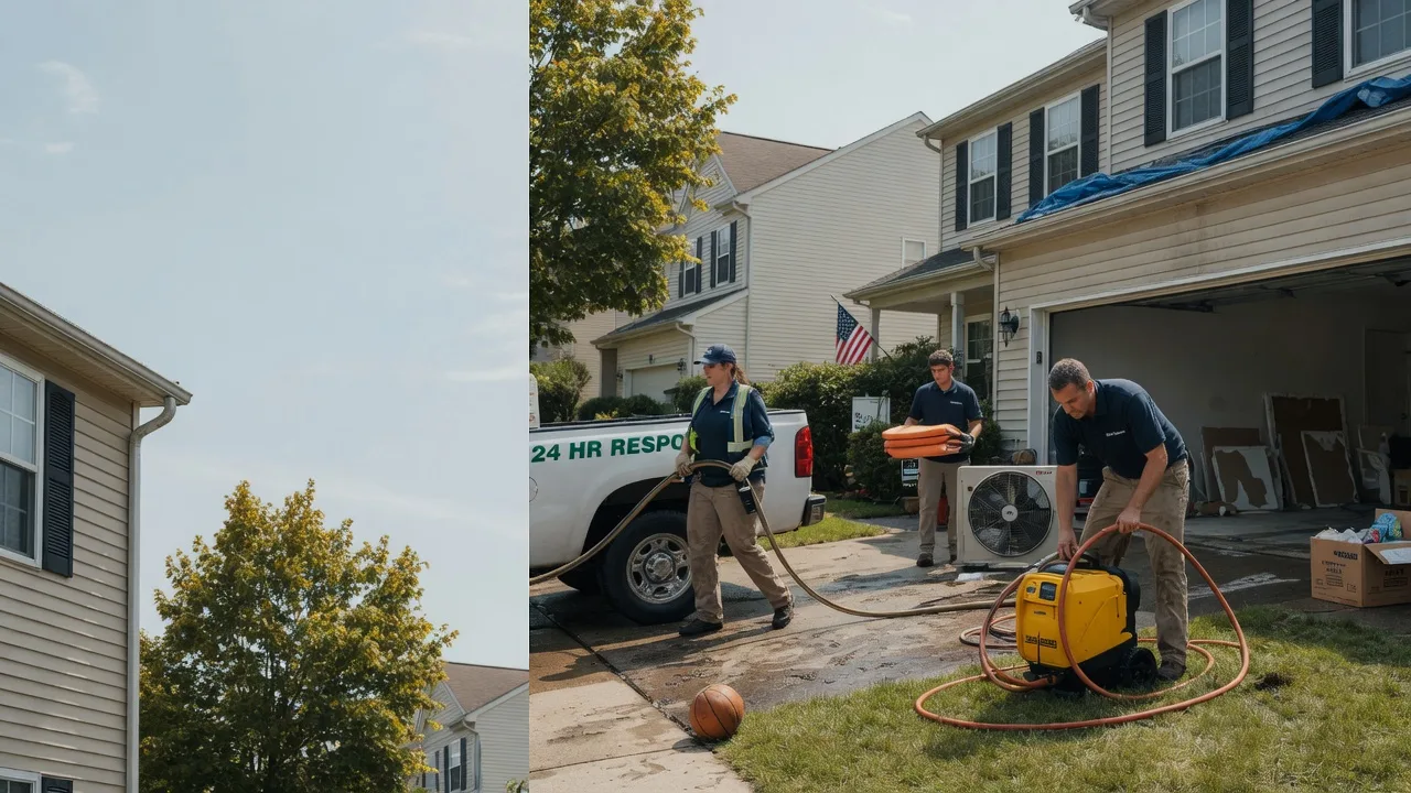 Emergency Water Damage Restoration in Mount Olive, NC near me